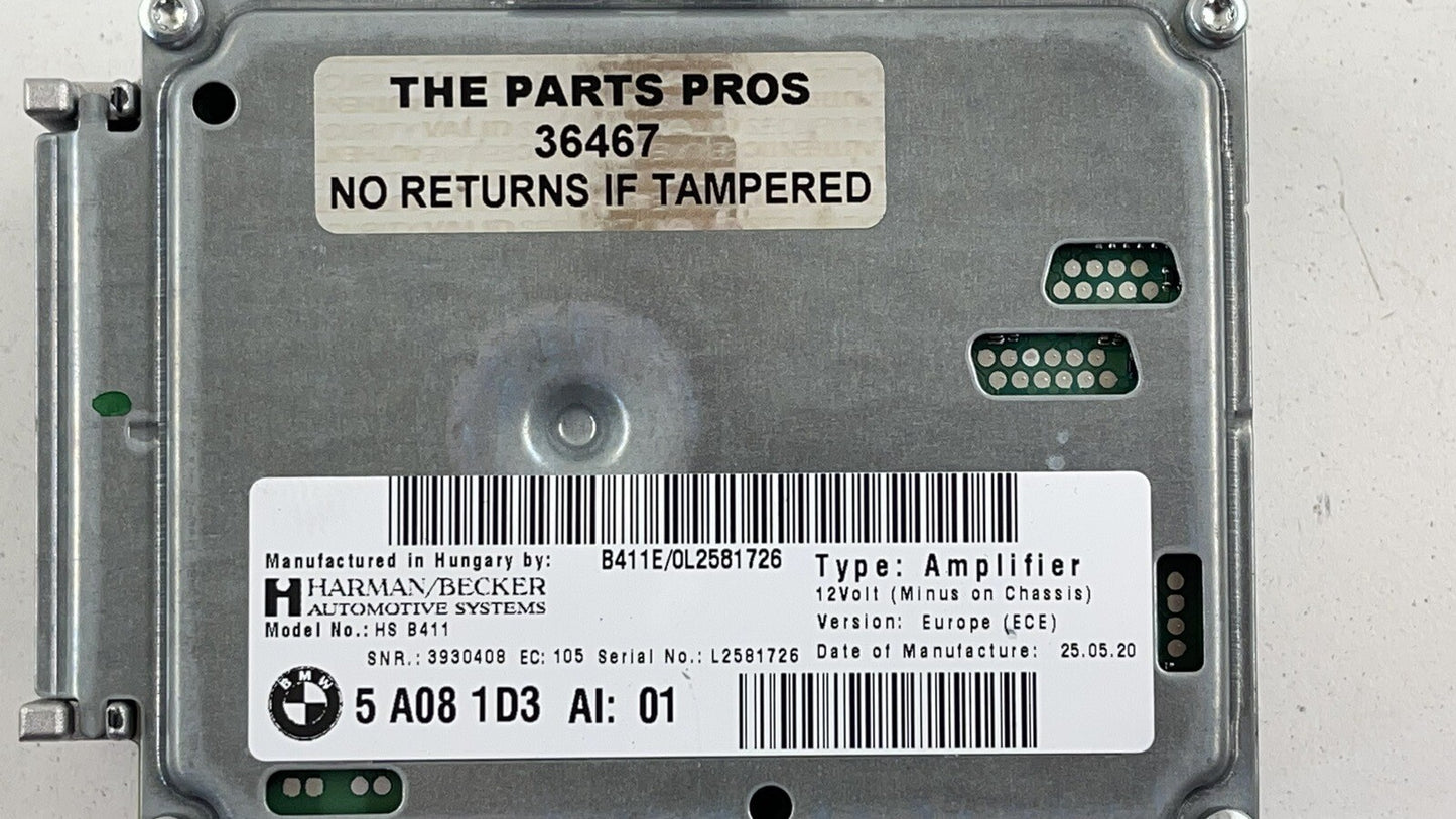 20-23 TOYOTA SUPRA MINI AMPLIFIER AMP MODULE HARMAN KARDON BECKER 5A081D3 OEM