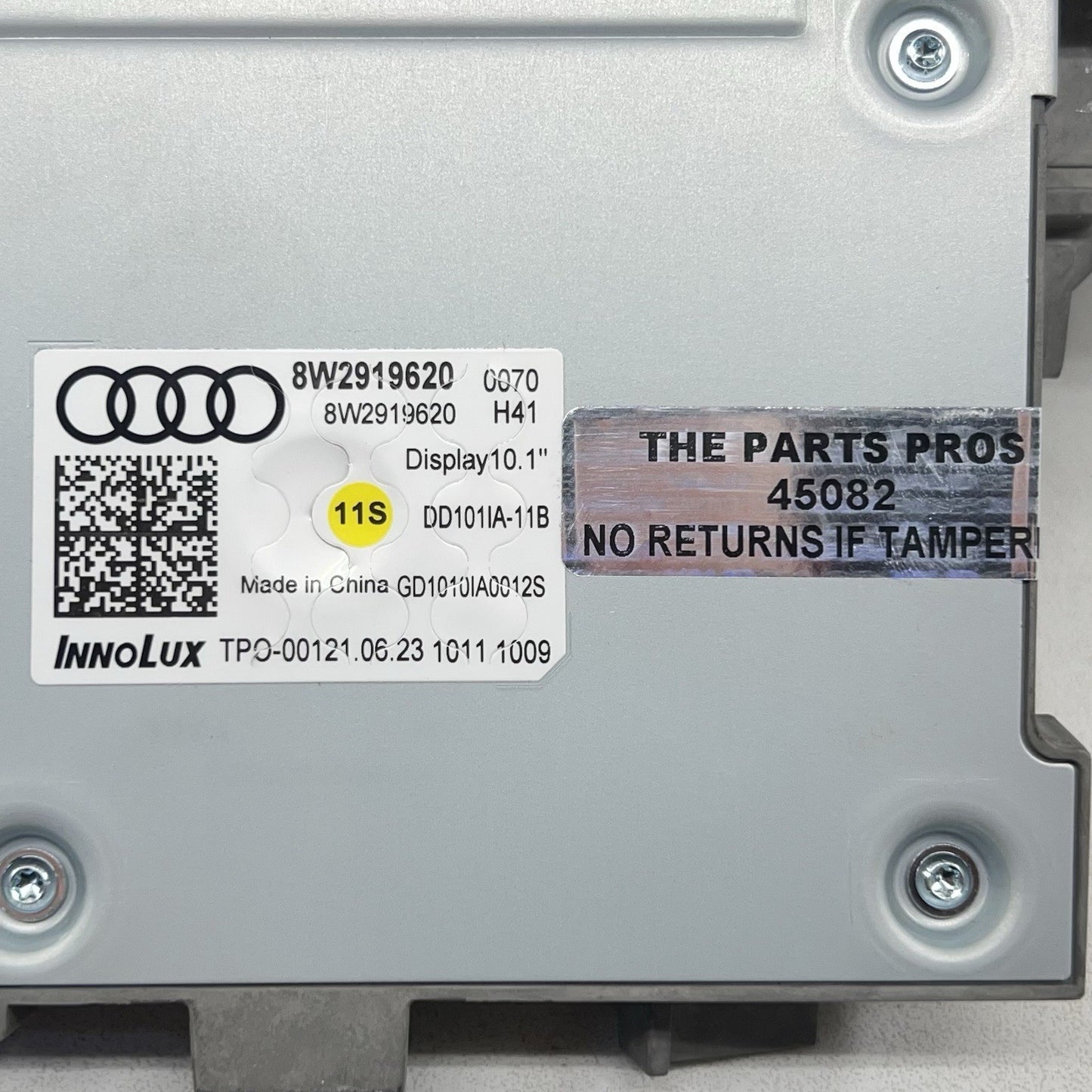 20-24 AUDI A4 S4 CENTER DASH DASHBOARD RADIO DISPLAY 10.1" SCREEN 8W2919620 OEM