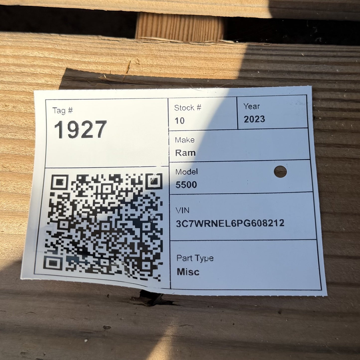 2019-2024 Ram 4500 5500 DRW 4x4 Rear Axle Assembly 4.44 Ratio 68509636AA 10K OEM