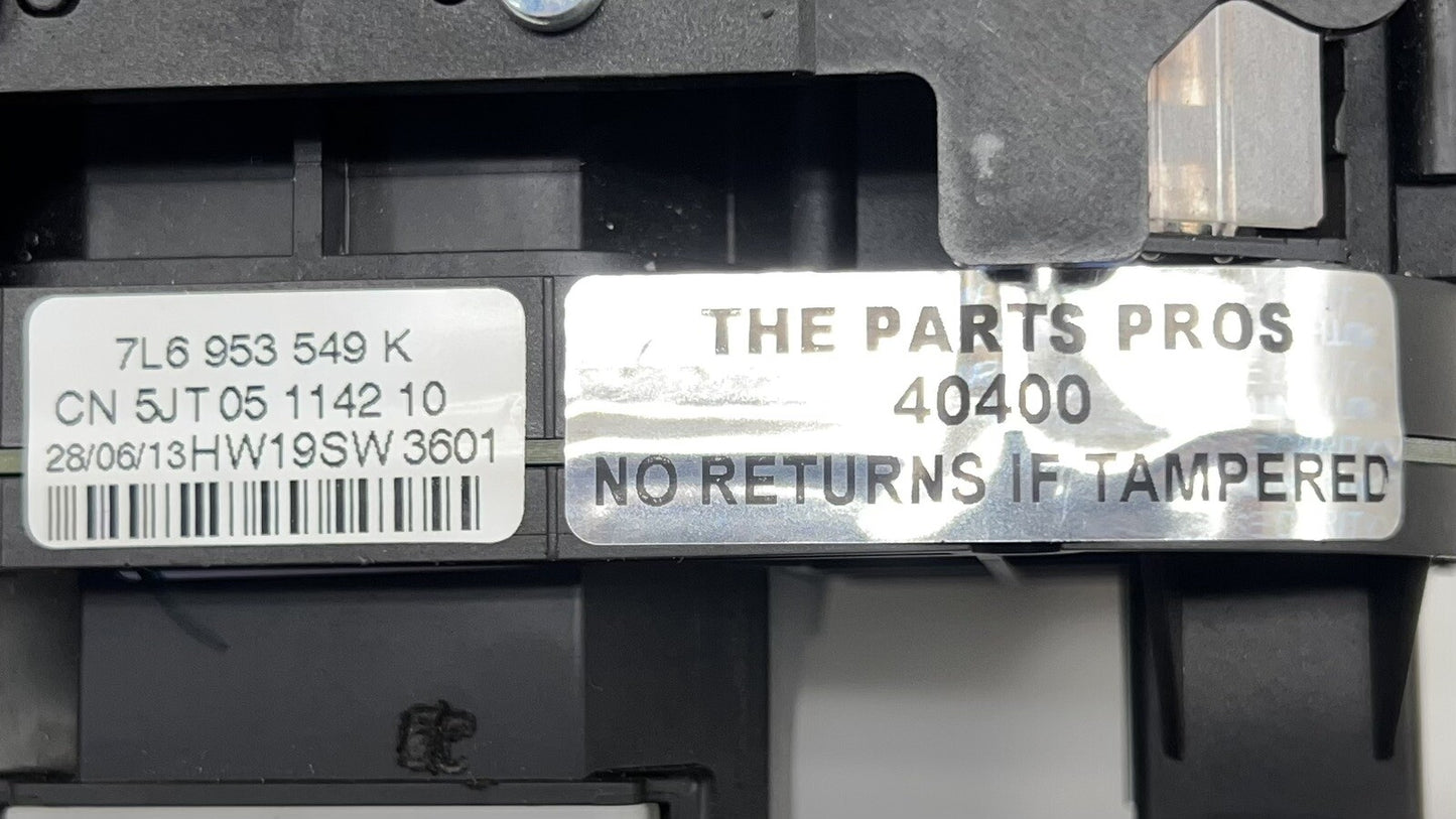 13-18 BENTLEY FLYING SPUR STEERING COLUMN CLOCK SPRING COMBINATION SWITCH OEM