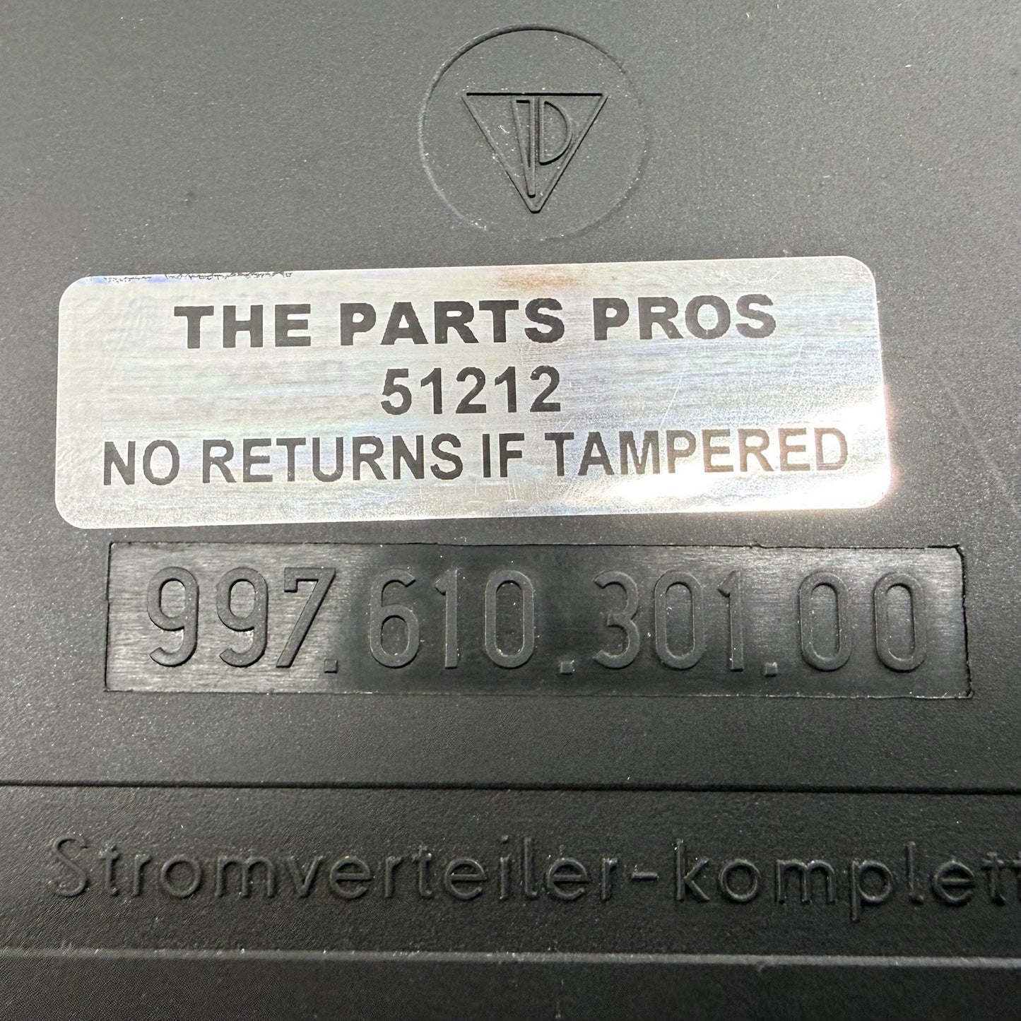 05-12 Porsche 911 997 Boxster Cayman 987 Power Distribution Fuse Relay Box OEM