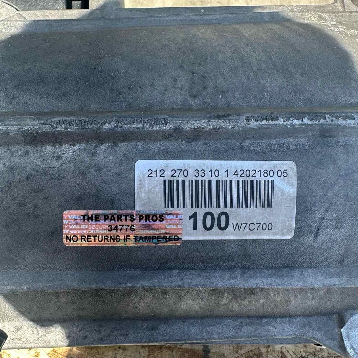 14-17 Mercedes W207 E550 RWD Transmission Assembly 722.9 7G-Tronic 33K Miles OEM