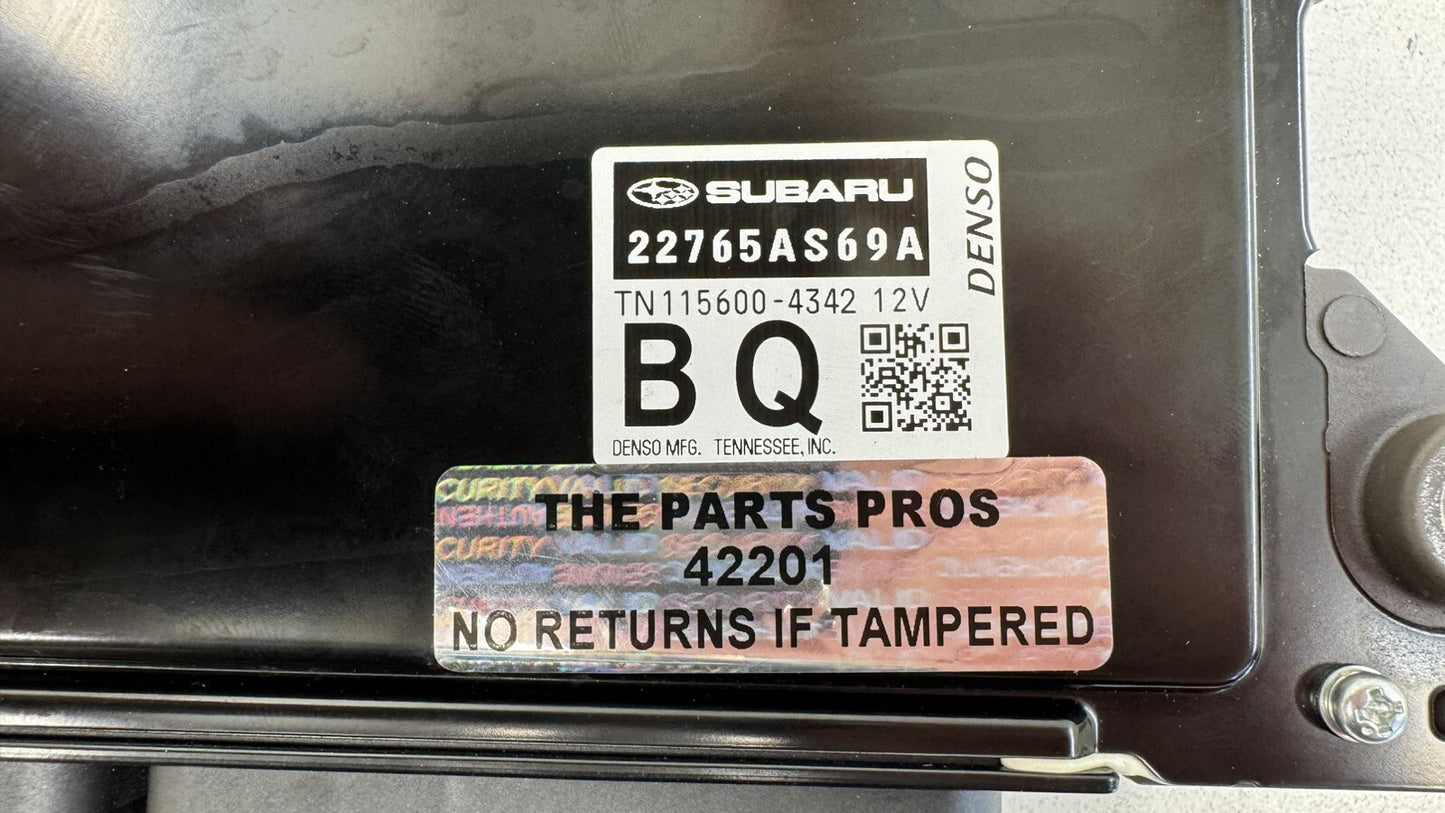 2024 SUBARU CROSSTREK 2.5L ECM ECU ENGINE CONTROL MODULE UNIT 22765AS69A OEM