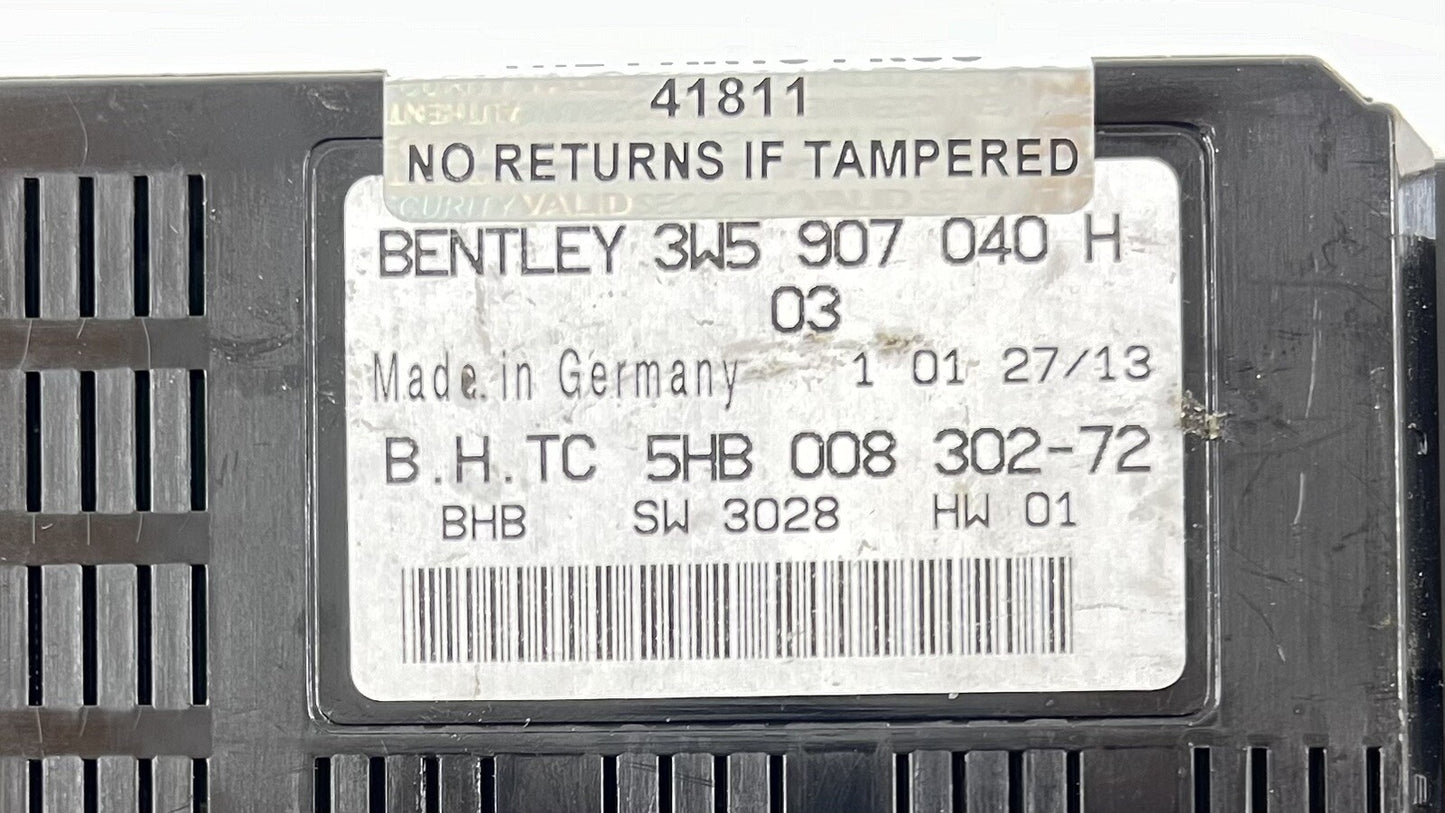 13-18 BENTLEY FLYING SPUR HVAC AC AIR HEATER CLIMATE CONTROL MODULE OEM