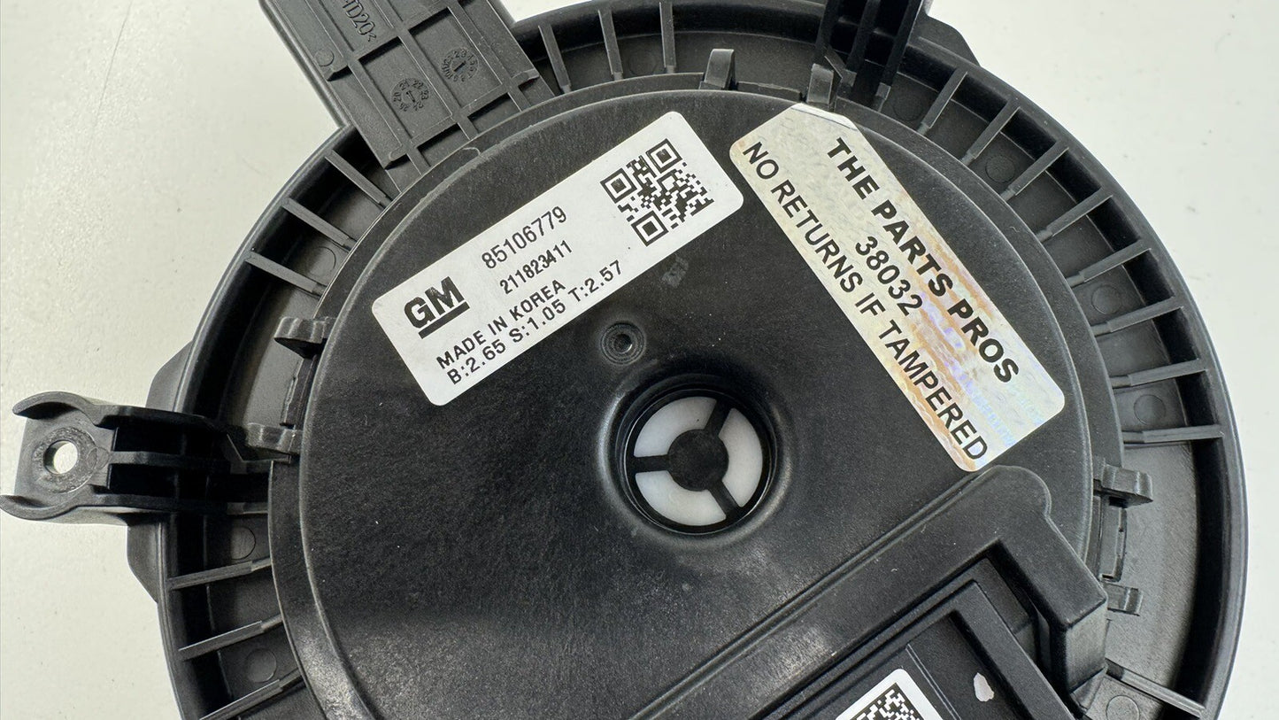 20-23 CADILLAC CT4 HVAC AC AIR BLOWER FAN MOTOR WHEEL 85106779 OEM