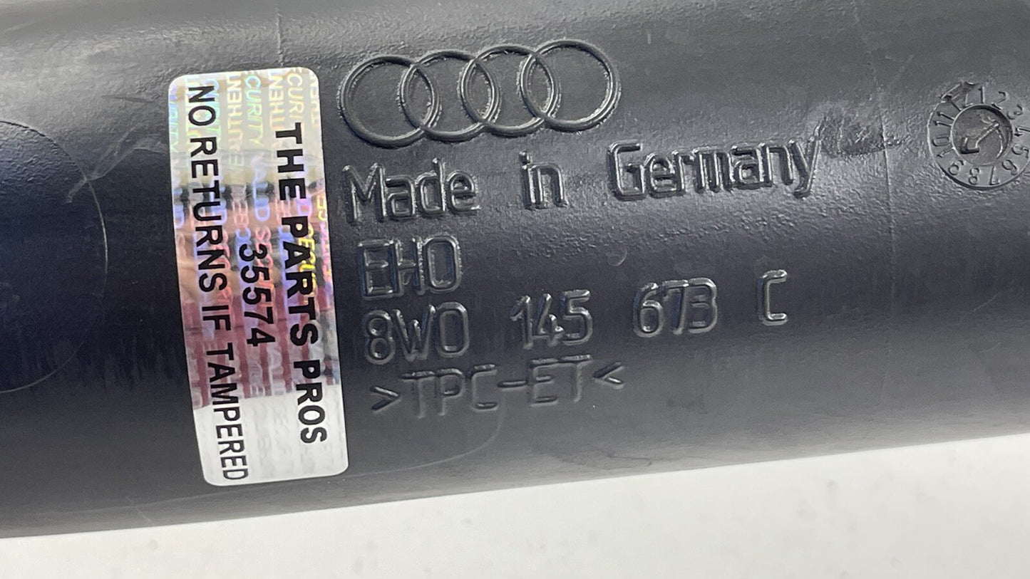 18-21 AUDI S4 S5 LEFT INTERCOOLER AIR CHARGE PRESSURE PIPE TUBE HOSE OEM