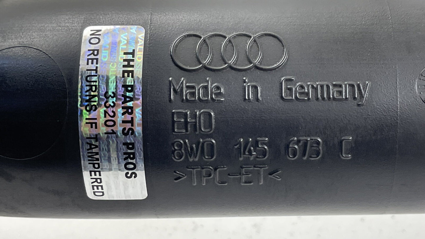 18-21 AUDI S4 S5 LEFT INTERCOOLER AIR CHARGE PRESSURE PIPE TUBE HOSE OEM