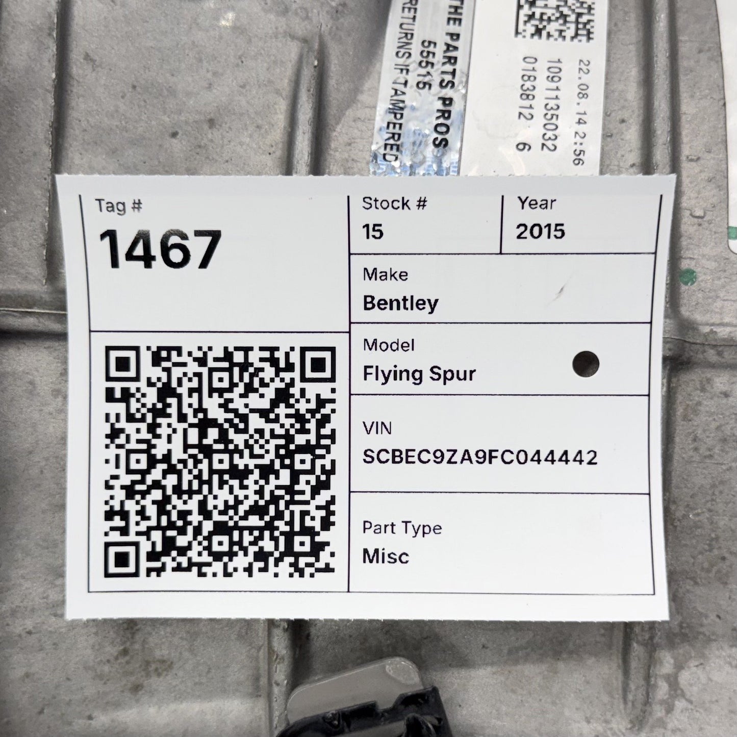 2014-2018 Bentley Flying Spur W12 ZF 8HP90 Automatic Transmission 31K Miles OEM