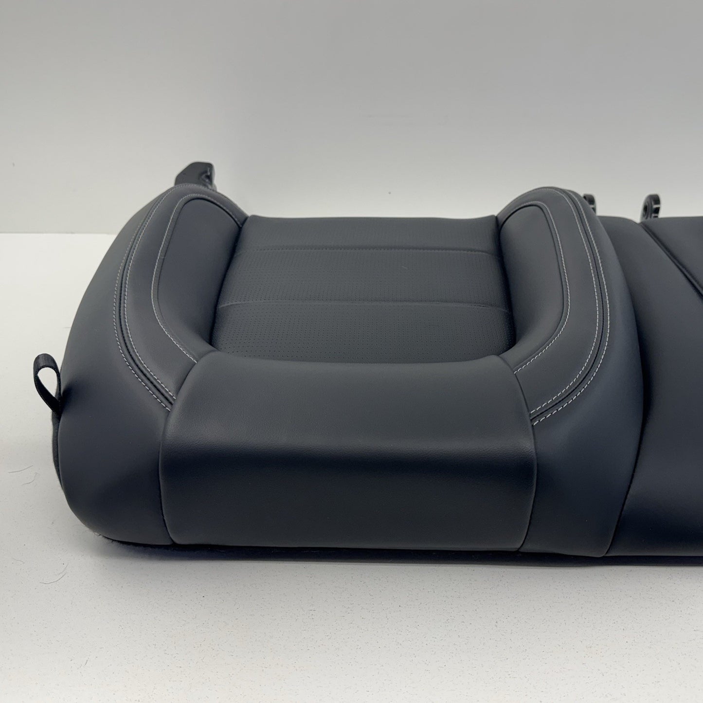24-26 Ford Mustang Premium Rear Seat Set Upper & Lower Cushion Leather Black OEM