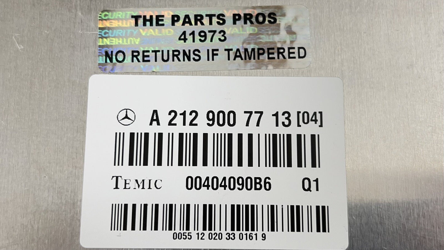 12-18 MERCEDES BENZ CLS550 W218 AIRMATIC AIR SUSPENSION CONTROL MODULE OEM