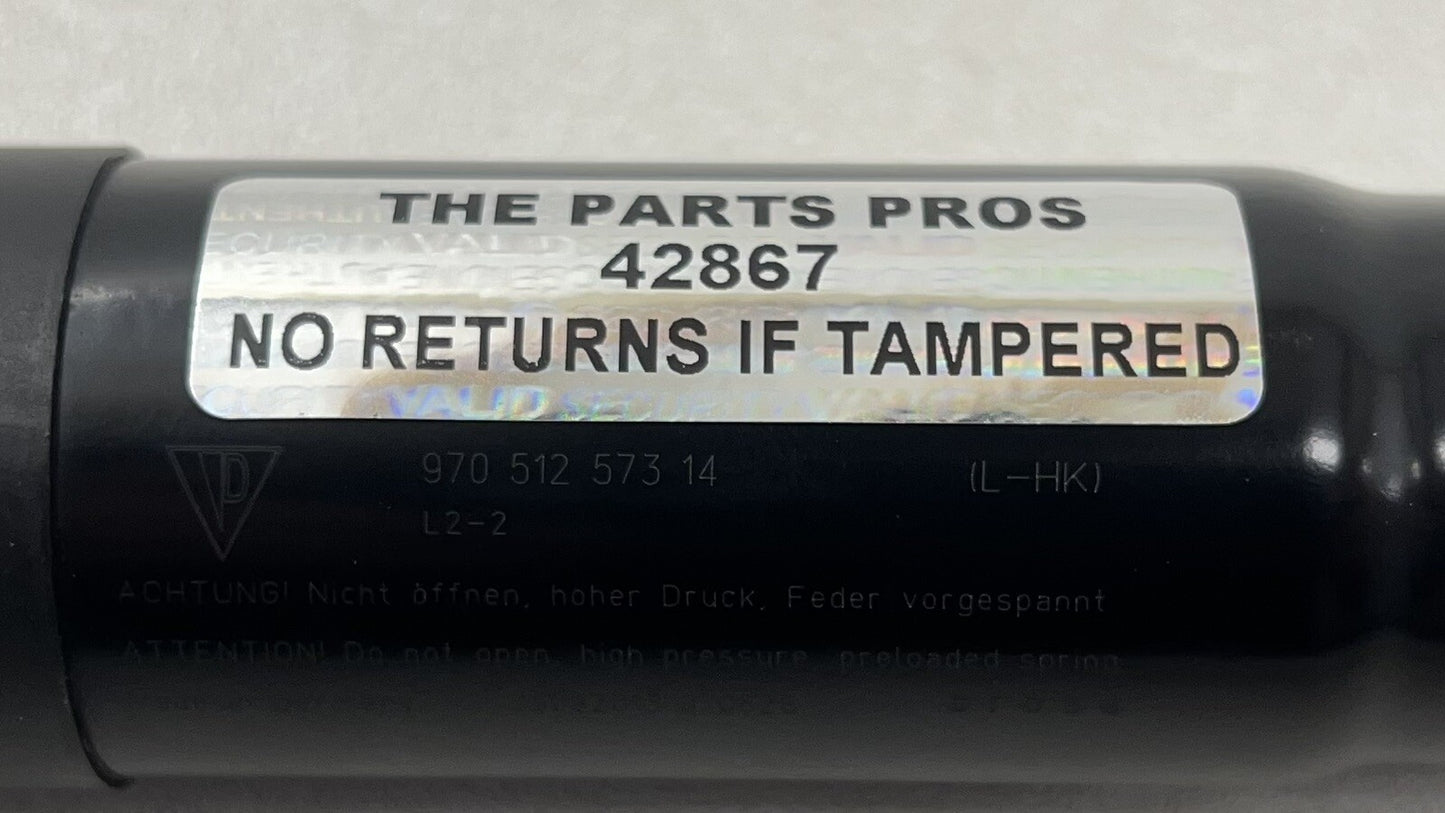 10-16 PORSCHE PANAMERA REAR TAILGATE POWER LIFT CYLINDER SHOCK STRUT PAIR OEM