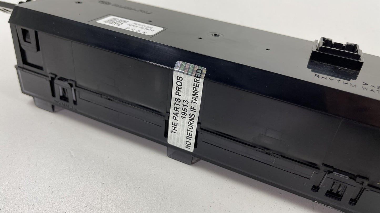 18-19 SUBARU IMPREZA CROSSTREK MULTI INFO DISPLAY SCREEN UNIT 85261FL020 OEM