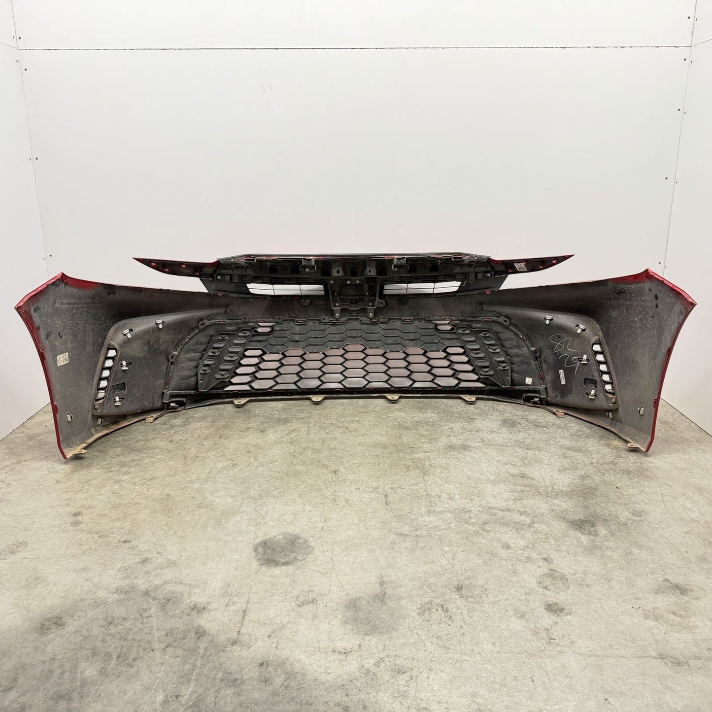 25-26 Toyota Camry XSE Front Bumper Cover Complete With Grills Red OEM