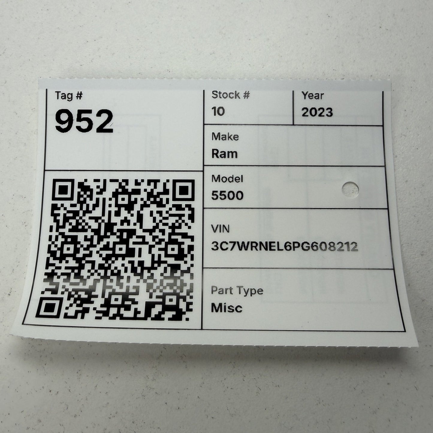 2019-2024 Ram 3500 4500 5500 Aisin Transmission Control Module 68582290AA OEM