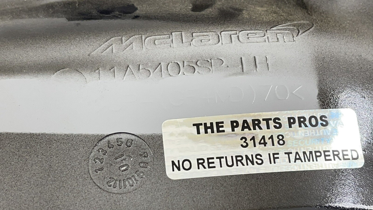 15-17 MCLAREN 650S SPIDER EXTERIOR LEFT UPPER PILLAR PANEL TRIM 11A5405SP OEM