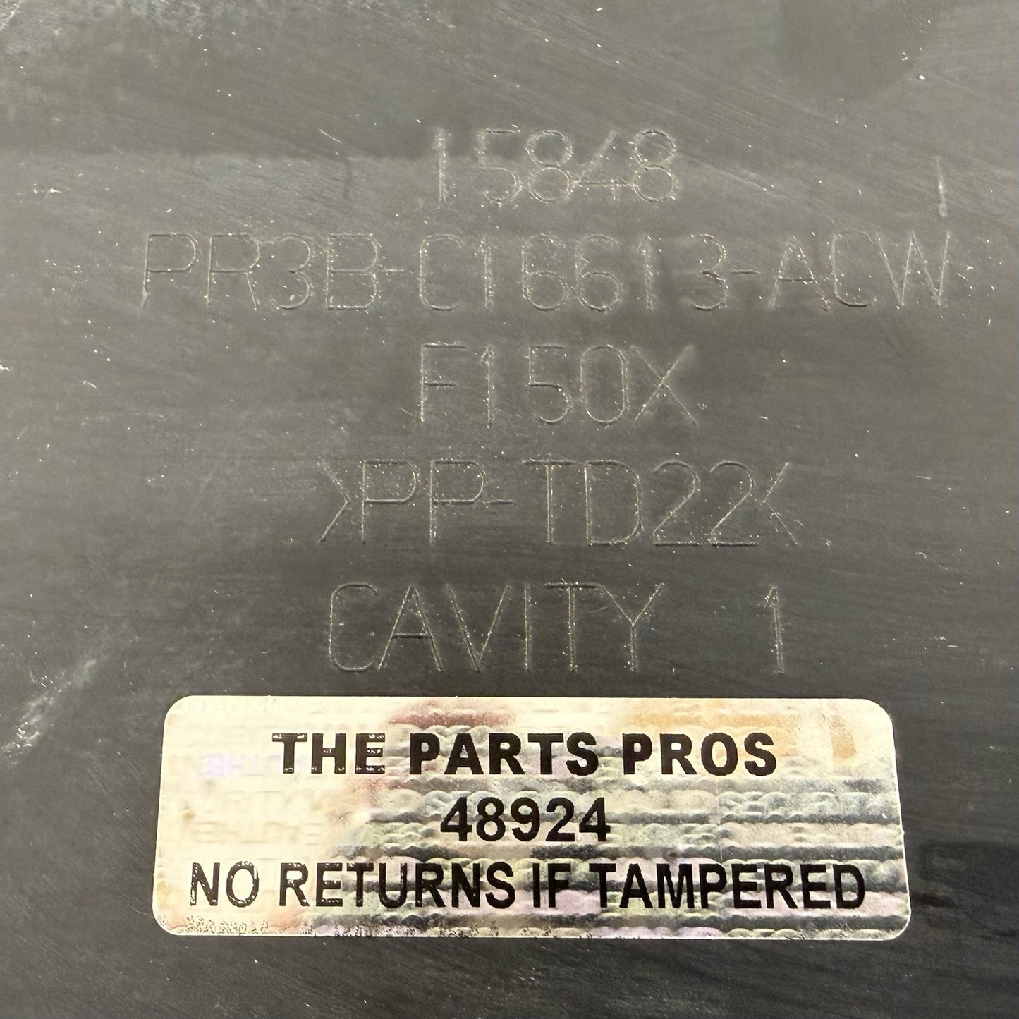 24-26 Ford Mustang Radiator Support Upper Cover Panel PR3B-C16613-ACW OEM