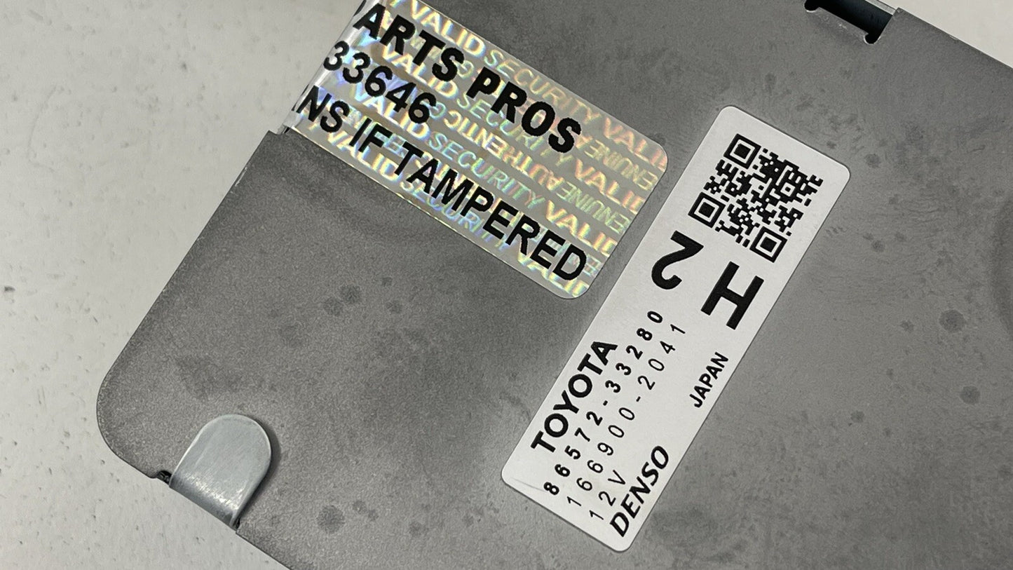 19-22 LEXUS ES300H VEHICLE APPROACHING SPEAKER CONTROL MODULE 86572-33280 OEM