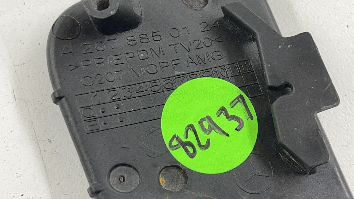 14-17 MERCEDES BENZ E550 W207 REAR BUMPER DIFFUSER TOW HOOK CAP COVER OEM