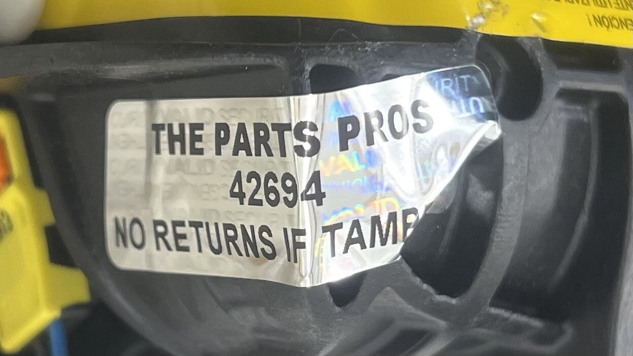 10-16 PORSCHE PANAMERA RIGHT FRONT LOWER KNEE AIRBAG AIR BAG SRS LUXOR BEIGE OEM
