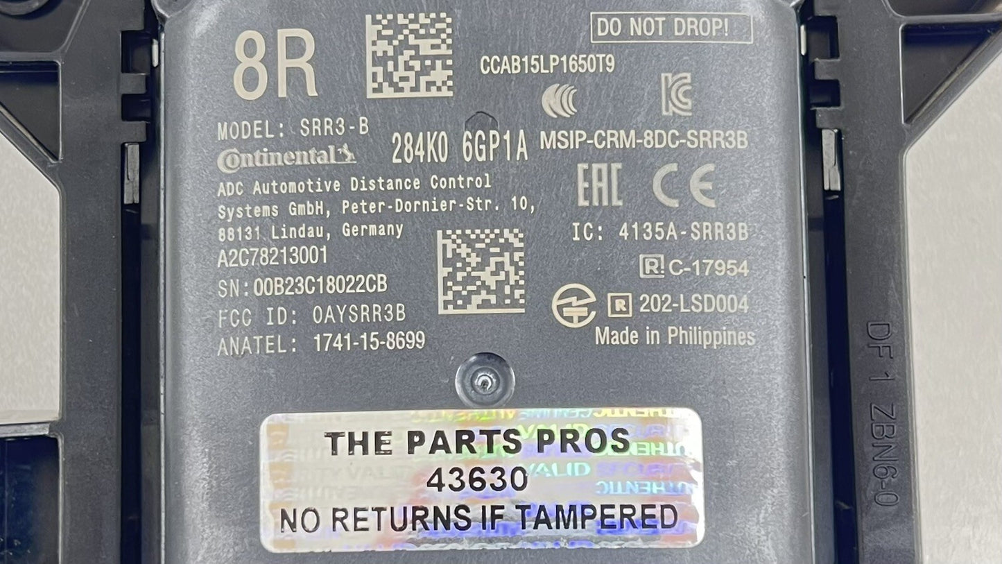 22-25 NISSAN Z RIGHT REAR BLIND SPOT RADAR MONITOR SENSOR MODULE 284K0-6GP1A OEM
