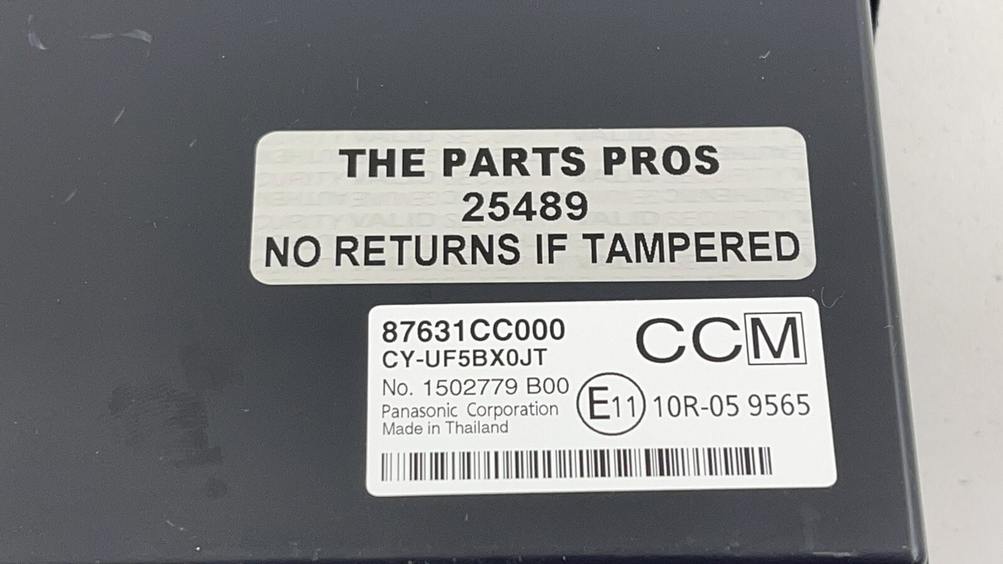 22-23 TOYOTA GR86 SONAR CONTROL MODULE 87631CC000 OEM