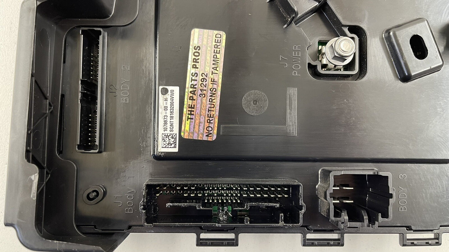 17-23 TESLA MODEL 3 DRIVER LEFT FRONT VOLTAGE BODY CONTROL MODULE 107867300H OEM