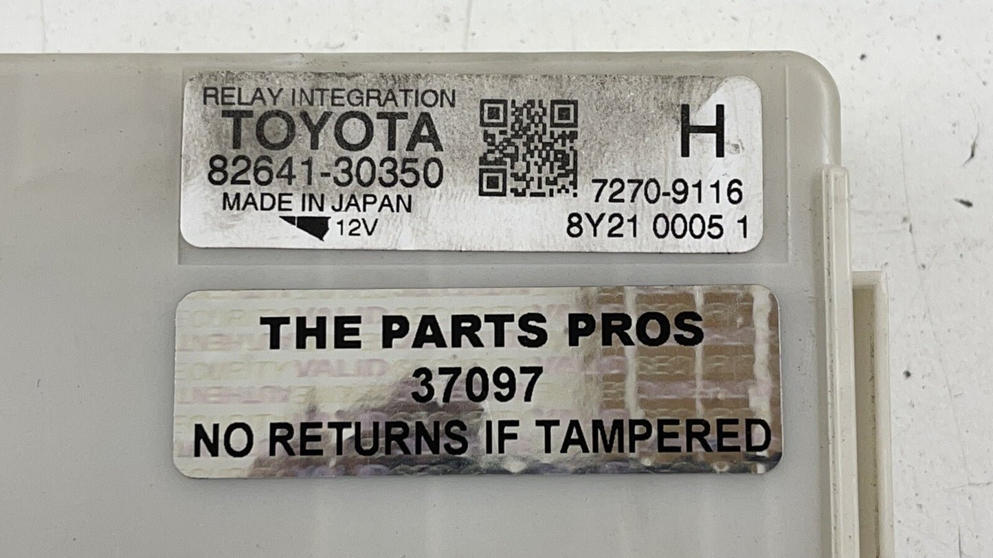 16-20 LEXUS GS F ENGINE BAY FUSE BOX RELAY INTEGRATION MODULE 82641-30350 OEM