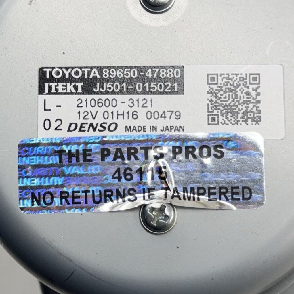 23-26 Toyota Prius Electric Power Steering Column Motor Assembly OEM