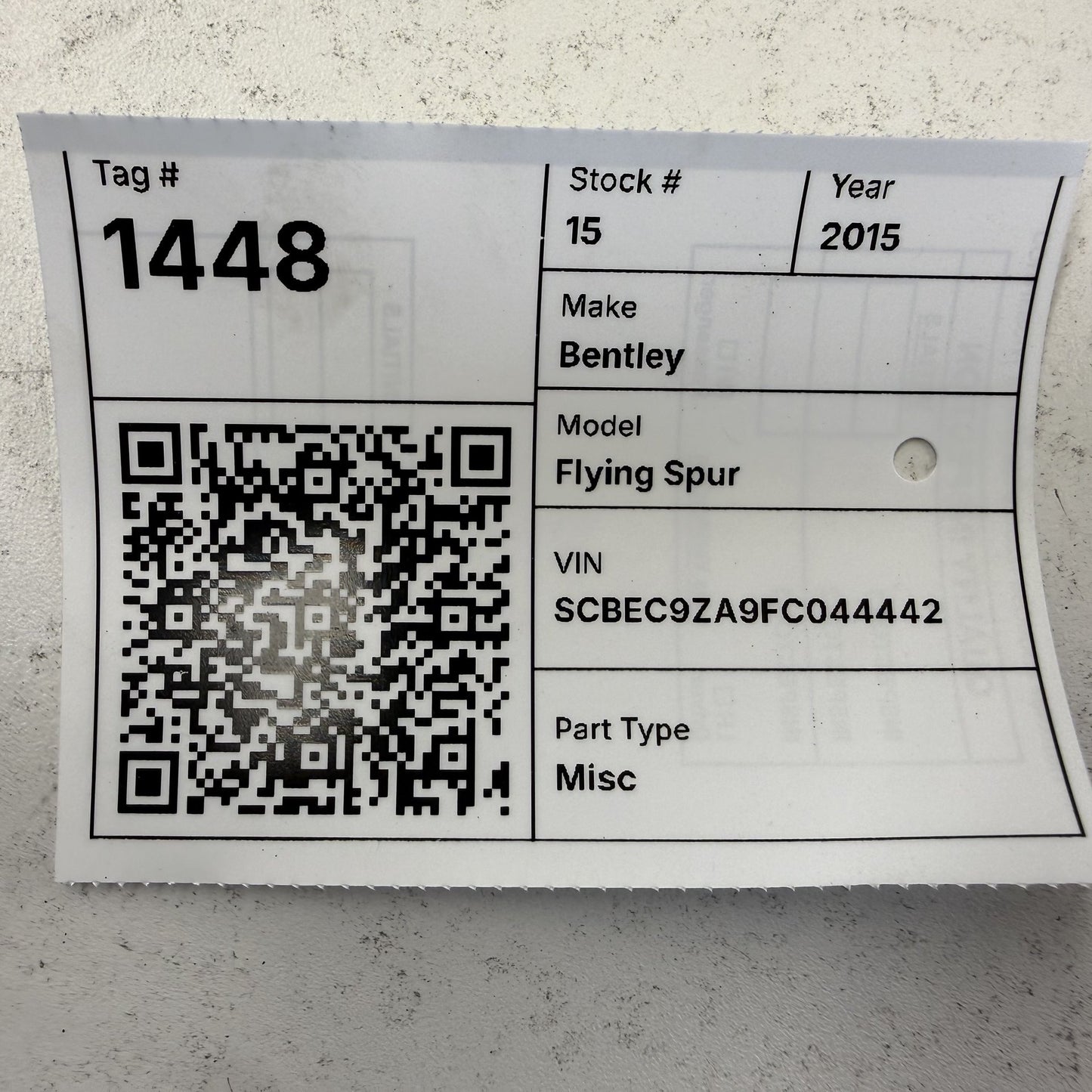 2014-2018 Bentley Flying Spur Low & High Note Tone Horn Signal Pair OEM