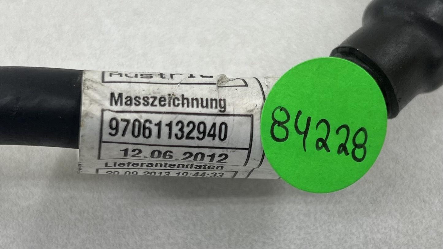 10-16 PORSCHE PANAMERA GROUND CABLE WIRE HARNESS 97061132940 OEM