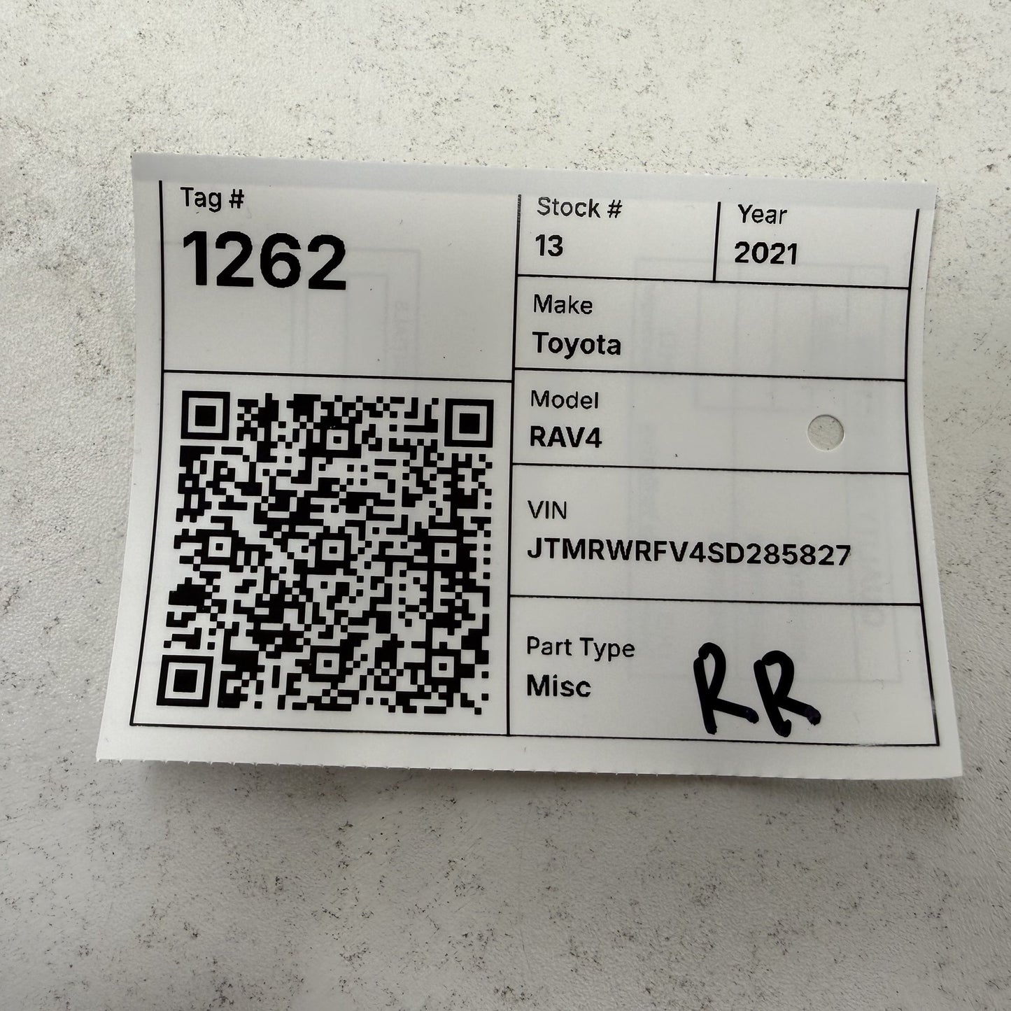 2019-2025 Toyota RAV4 Passenger Right Rear Door Lock Latch Actuator OEM