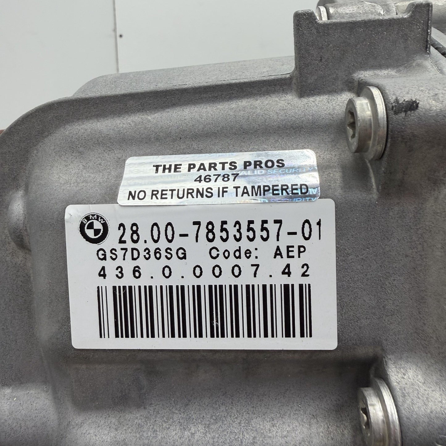 15-21 BMW M2 M3 M4 F80 F82 F87 S55 DCT Dual Clutch Transmission GS7D36SG 43K OEM