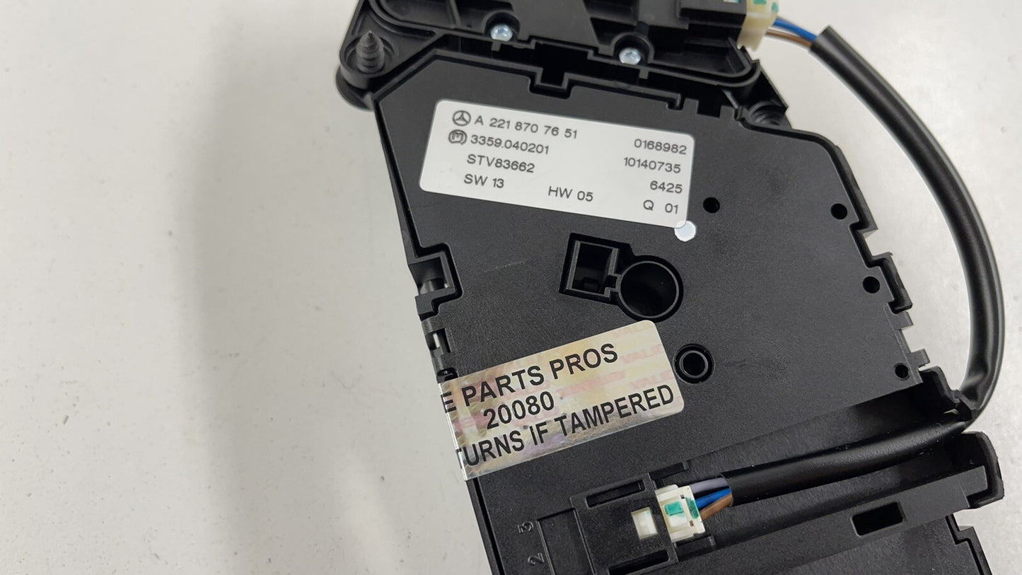 07-13 Mercedes W221 S550 W216 CL550 Left Front Seat Control Memory Switch OEM