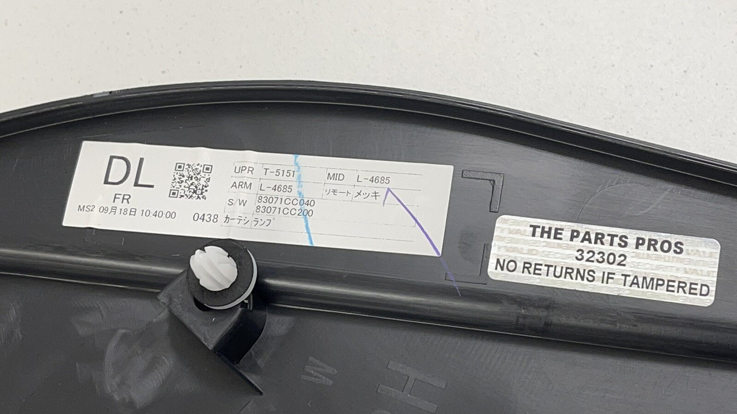 22-23 SUBARU BRZ LIMITED PASSENGER RIGHT FRONT DOOR PANEL CARD COVER TRIM OEM