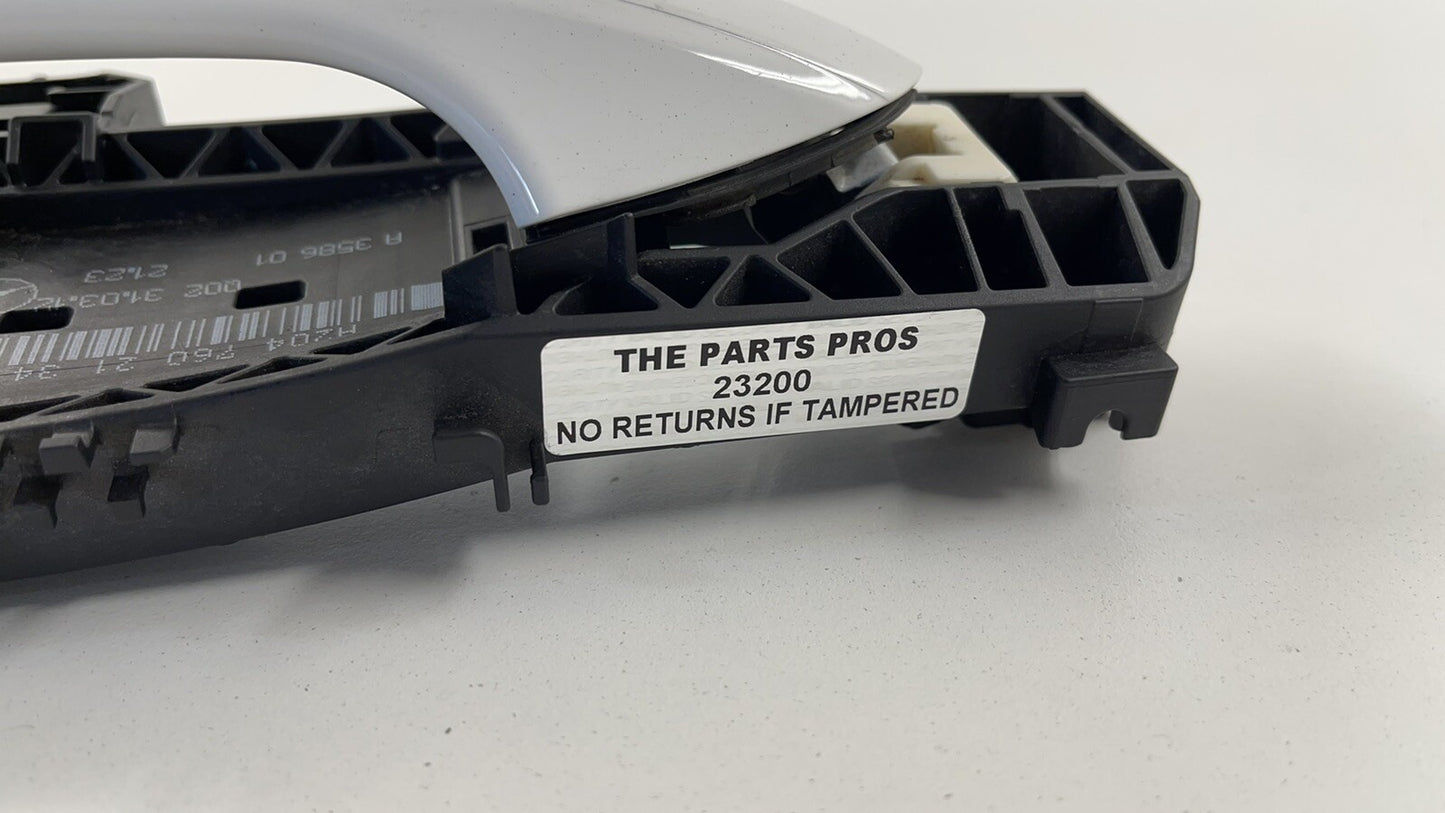 08-14 MERCEDES BENZ W204 C CLASS DRIVER LEFT REAR EXTERIOR DOOR HANDLE OEM