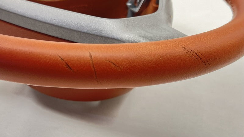 6020578 05-08 PORSCHE BOXSTER CAYMAN 987 STEERING WHEEL WITH WHEEL AIRBAG TERRACOTTA OEM