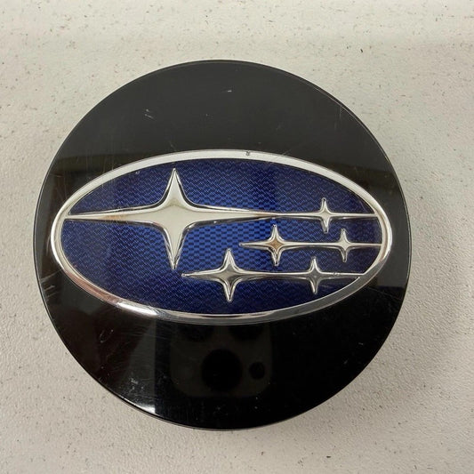 Subaru Wheel Center Cap Rim Hubcap Black Factory OEM