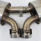 05-08 Porsche Boxster Cayman S 987 Circuit Werks Dual Tips Catback Exhaust