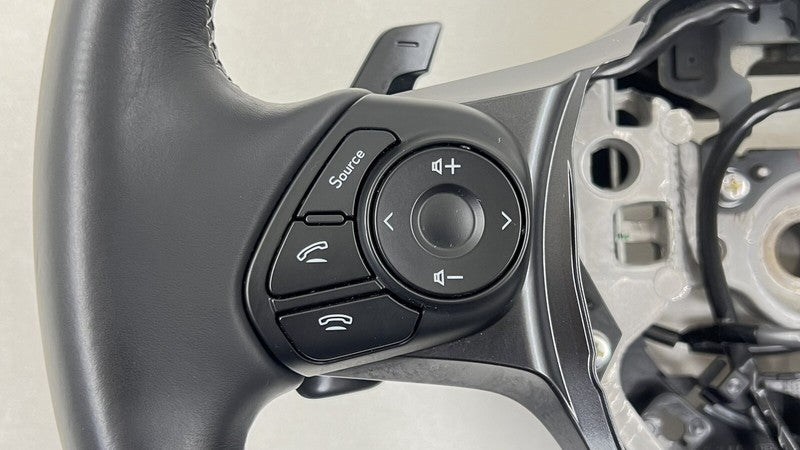 22-25 TOYOTA GR86 PREMIUM DRIVER STEERING WHEEL LEATHER BLACK OEM