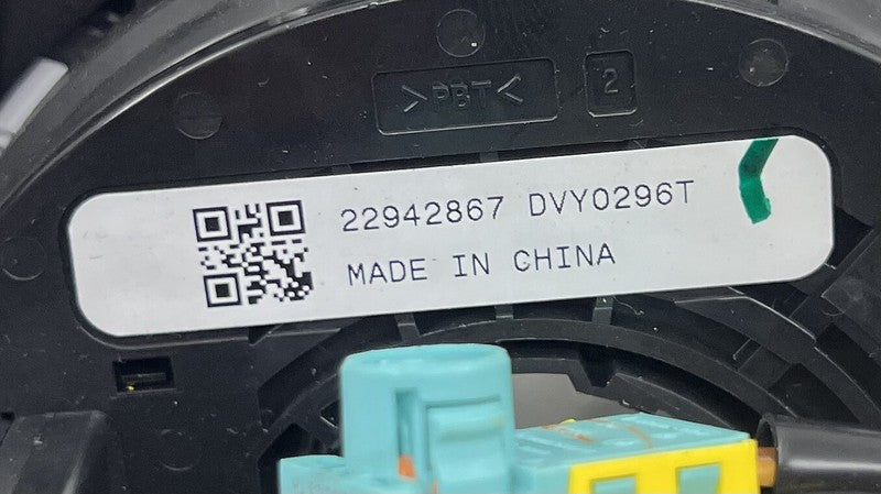 22942867 12-15 CHEVROLET CAMARO ZL1 CLOCK SPRING ANGLE SENSOR SRS COMBINATION SWITCH OEM