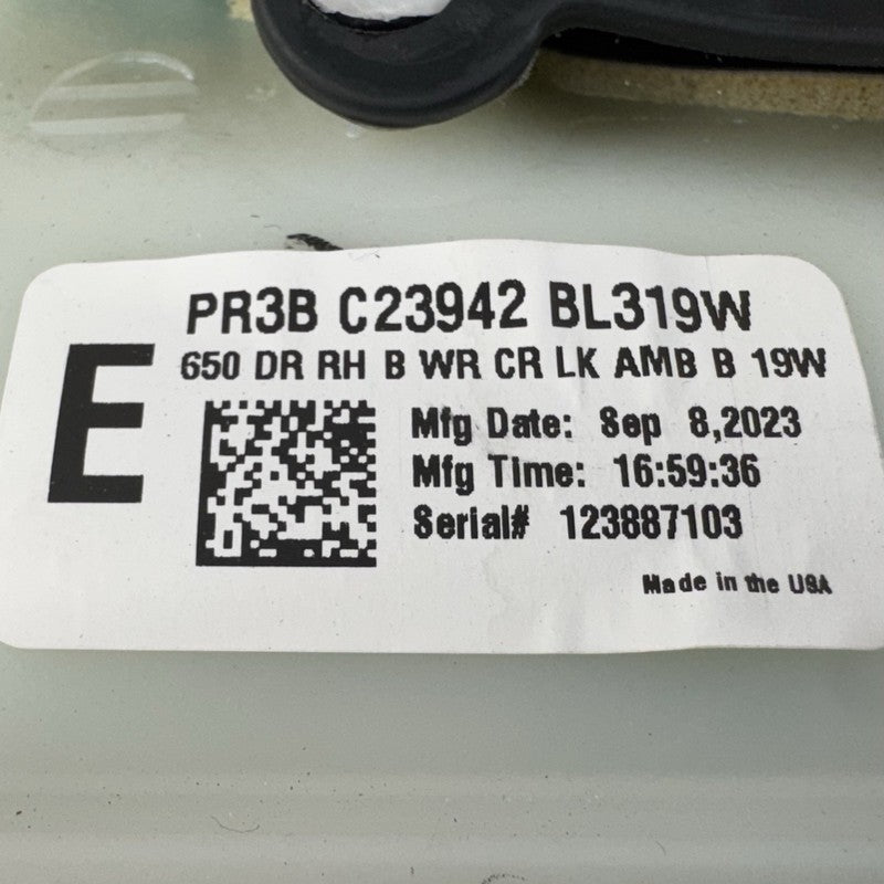 24-26 Ford Mustang GT Premium Passenger Right Door Panel Interior Trim