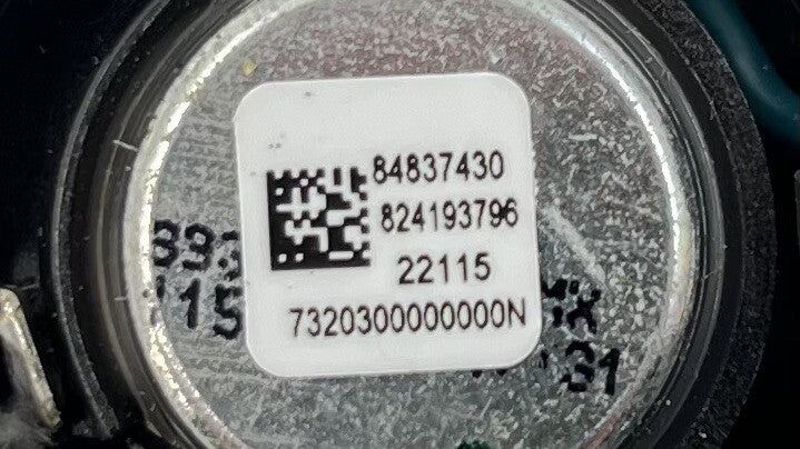 84837430 22-24 CADILLAC CT4 V BLACKWING FRONT & REAR LEFT & RIGHT TWEETER SPEAKER SET OEM