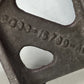 6G33-5341-AC / 6G33 5341 AC / 6G335341AC 07-17 ASTON MARTIN VANTAGE FRONT HOOD HINGE MOUNT SUPPORT BRACKET PAIR OEM