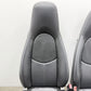05-08 Porsche 911 997 Boxster Cayman 987 Front Seat Pair Black Leather OEM