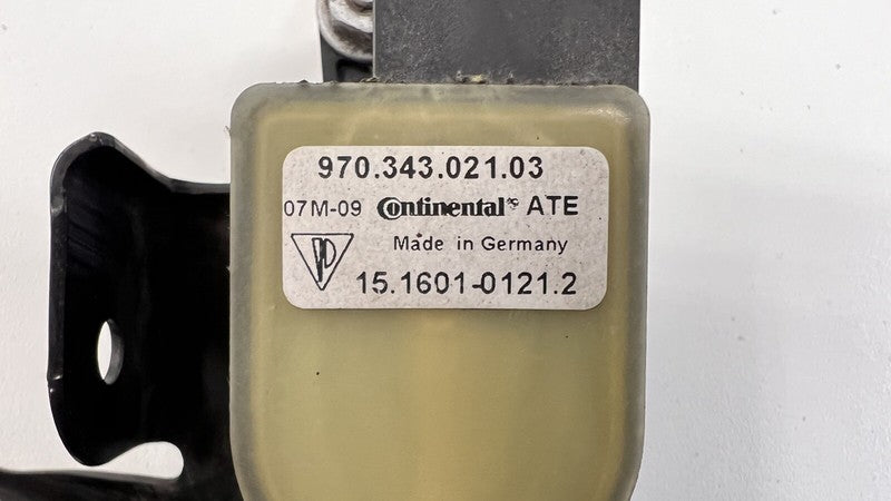 97034302103 / 970 343 021 03 10-16 PORSCHE PANAMERA LEFT FRONT HEADLIGHT HEIGHT LEVEL SENSOR OEM