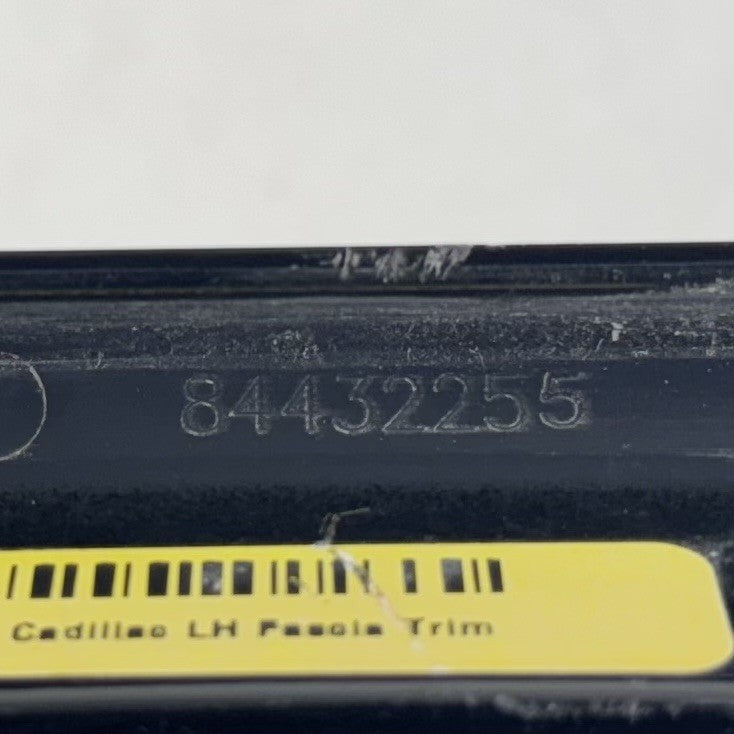 84432255 22-24 CADILLAC CT5 V BLACKWING LEFT FRONT BUMPER GRILLE GRILL TRIM 84432255 OEM
