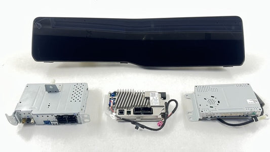 PR3T-18B955-BE / PR3T 18B955 BE / PR3T18B955BE 24-25 MUSTANG DARK HORSE SYNC 4 RADIO HEAD UNIT DISPLAY SCREEN MODULE SET