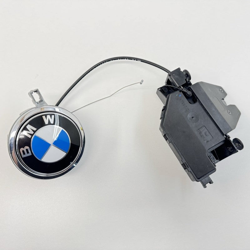 7 191 120 / 7191120 06-10 BMW M6 E63 E64 Rear Trunk Lock Cylinder Handle W/ Trunk Lock Latch OEM