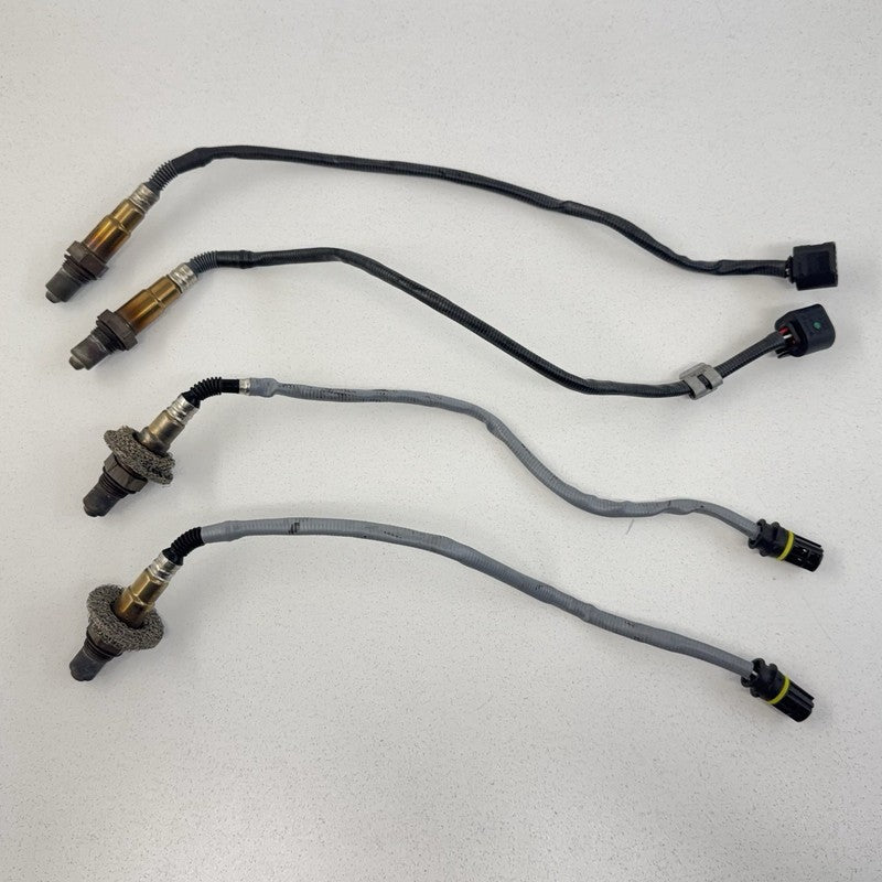 7 539 137 BMW M5 M6 F06 F10 F12 F13 S63 Air Fuel Ratio Exhaust Oxygen O2 Sensor Set OEM