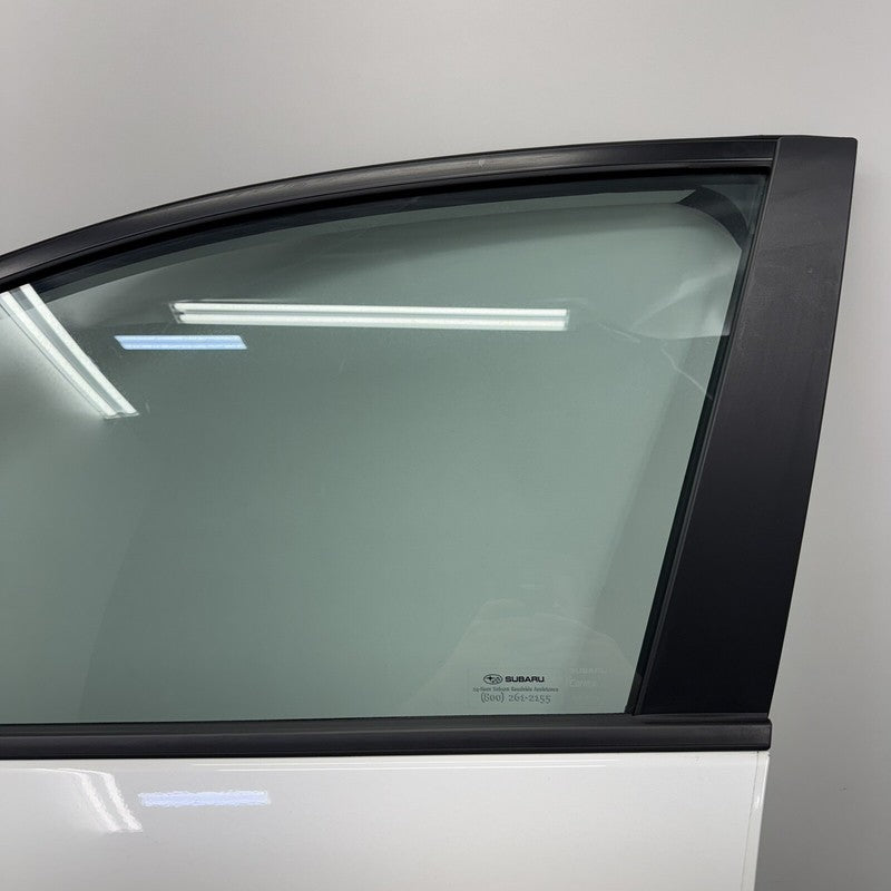 24-25 SUBARU CROSSTREK DRIVER LEFT FRONT DOOR SHELL COMPLETE WHITE OEM